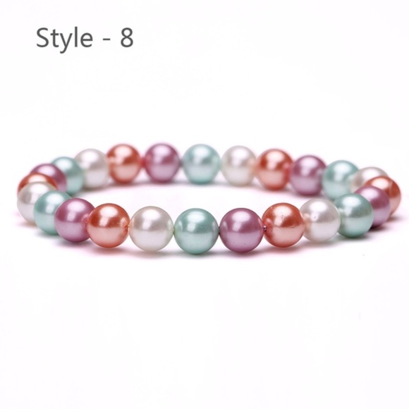 FAUX PEARL BRACELETS 2 $8 - Picture 4 of 7